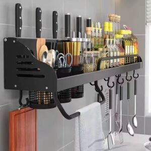 Kitchen Organizer Multifunctional Wall-mounted Rack